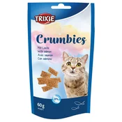 TRIXIE Poslastica za macke Crumbies Salmon&Taurine 60g