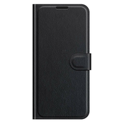 Etui Litchi za Huawei Nova 9 Pro - črn