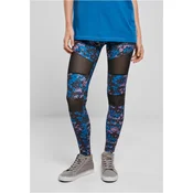 Womens Camo Tech Mesh Leggings, Digital Duskviolet Camo