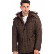 M8635 DEWBERRY MENS COAT-BROWN 1