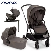nuna otroški voziček 4v1 triv™ next + lytl™ + pipa™ next thunder + isofix baza next