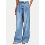 Morgan Jeans hlače 262-PELIAM Svetlo modra Wide Leg