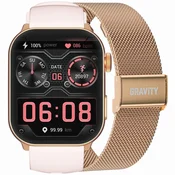 shumee Unisex pametna ura gravity GT28-6 - klici prek Bluetootha, dodaten pašček (sg037f)