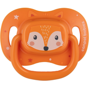 Canpol babies Cute Animals Soother 6-18m duda Orange 1 kom