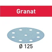 Brusni list Granat STF D125/8 P80 GR/50 kos