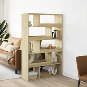 Vidaxl Knjižna omara sonoma hrast 100x33x156,5 cm inženirski les