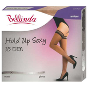 Bellinda HOLD UP SEXY DAY 15 - Self-holding stockings - amber