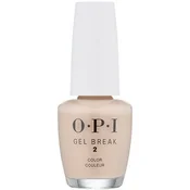 OPI Gel Break lak za nohte odtenek Bareky Beige (Second Step - Ideal for Dark Skin Tones) 15 ml
