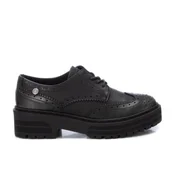 Refresh za ženske. 17232006-NEGRO Čevlji 172320 črni (35), Črna, Ravna stran, Čipke, Priložnostno