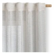 Kremno bela prosojna zavesa 140x270 cm Drimar – Restilo