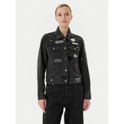 DKNY Jeans jakna P5GCYC72 Siva Regular Fit