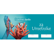 Darilni BON - Praktično darilo za velike umetnike