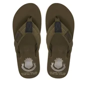 Japonke Tommy Hilfiger Patch Hilfiger Beach Sandal FM0FM05804 Zelena