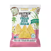 Popcrop beljakovinski čips z okusom kisle smetane, 60 g