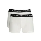 TRUSSARDI MEN'S WHITE BOXER