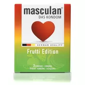 Masculan Frutti edition kondomi pakovanje sa 3 kondoma