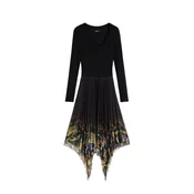 Desigual Obleka M. C. Lacroix mešane barve / črna