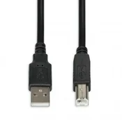 iBOX IBox IKU2D USB kabel A-B, 3 m, USB 2.0, črn
