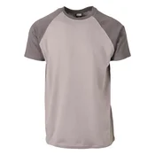 Raglan Contrast Tee Asphalt/Dark Shade