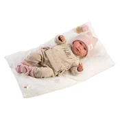 Llorens 74020 NEW BORN - realistična lutka dojenčka z zvoki in mehkim tekstilnim telesom - 42 cm