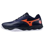 Moška obutev za tenis Mizuno Wave Enforce COURT 2 Clay Beacon Blue/Lava Orange EUR 43