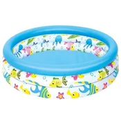 Bestway Napihljiv otroški bazen 51008 102×25 cm, večnamenski, 101 l, PVC