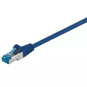 GOOBAY S/FTP CAT 6A patch 2m modri mrežni povezovalni kabel