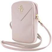 Guess Torba Guess Zip Triangle 4G - roza