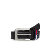 Pas Tommy Jeans Tjw Bold Flag 3.0 AW0AW18099 Črna