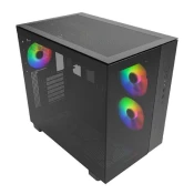 Računalnik LINKS Gaming G226A/Ryzen 7 9800X3D, 32GB DDR5, 2TB SSD NVMe, nVidia GeForce RTX 5070 Ti 16GB, WiFi, brez OS, črno