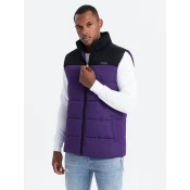 Ombre Mens quilted vest