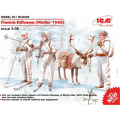 ICM maketa-miniatura Finski strelci (zima 1940) • maketa-miniatura 1:35 figure • Level 3