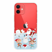 Ovitek za iPhone 12 / 12 Pro | Prozoren, zimsko veselje