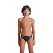 Arena performance poseidonia briefs boys black/white 152cm