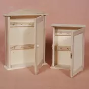 Drvena kutija za kljuceve mala - jednostavna vratašca