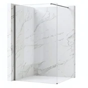 Stena za prhanje Rea Flexi Transparent/Titan 70
