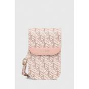 Torbica GUESS GCUBE Stripes Pink , za mobilni telefon