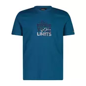 CMP MAN T-SHIRT, moška majica, modra 35F5617