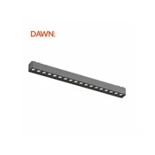 DAWN Šinska svetiljka, LED, Magnetic, Slim 26 - 18T 18W 3000K 24° 48V DC, Crni