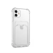 INF Ovitek za iPhone 11 z držalom za kartice TPU prozoren, (21257355)