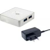 Conceptronic Conceptronic HUBBIES03W USB 3.2 Gen 1 Hub, Bijeli