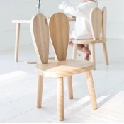 Hanah Home Decija stolica Bunny Chair, 30x30x25, Bež