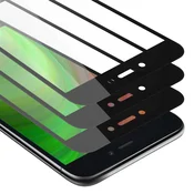 Cadorabo CADORABO Xiaomi RedMi GO - Zaščitna folija v transparentno s čarno - 3-pack Kaljeno steklo za zaščito zaslona s trdoto 9H in 3D dotikom, (20548380)
