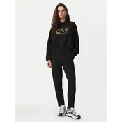 EA7 Emporio Armani Trenirka 7W001448 AF12502 UC001 Črna Regular Fit