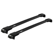 Krovni nosac thule edge raised rail 7204 + wing bar 959 - crna