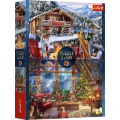Trefl - Puzzle Božič v gorah - 500 kosov