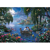 Schmidt - Puzzle Thomas Kinkade: Mala sirena i princ Eric - 1 000 dijelova