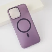 Maska Mag Case Inspire za iPhone 15 Pro Max ljubicasta.