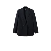 MANGO Blazer IRISE mornarska / bela