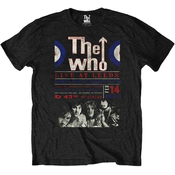 The Who Majica Live At Leeds 70 Unisex Black M